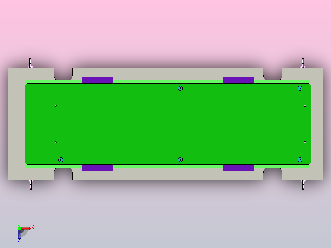 17 冲压模具 (50)俯视图