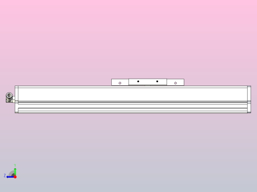 MCH14无尘螺杆滑台[MCH14-L#-200-M-P20-C3]右视缩略图