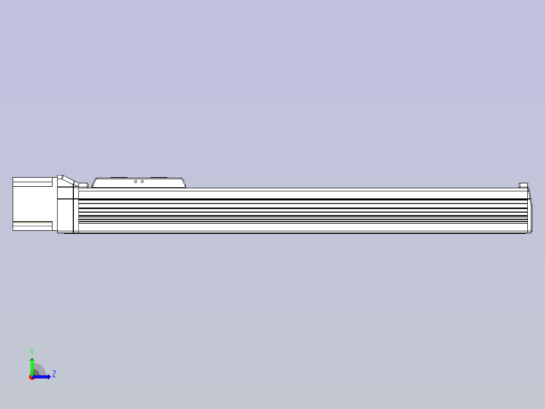 SMD65直连封闭式系列模组[SMD65-G-350L]左视图