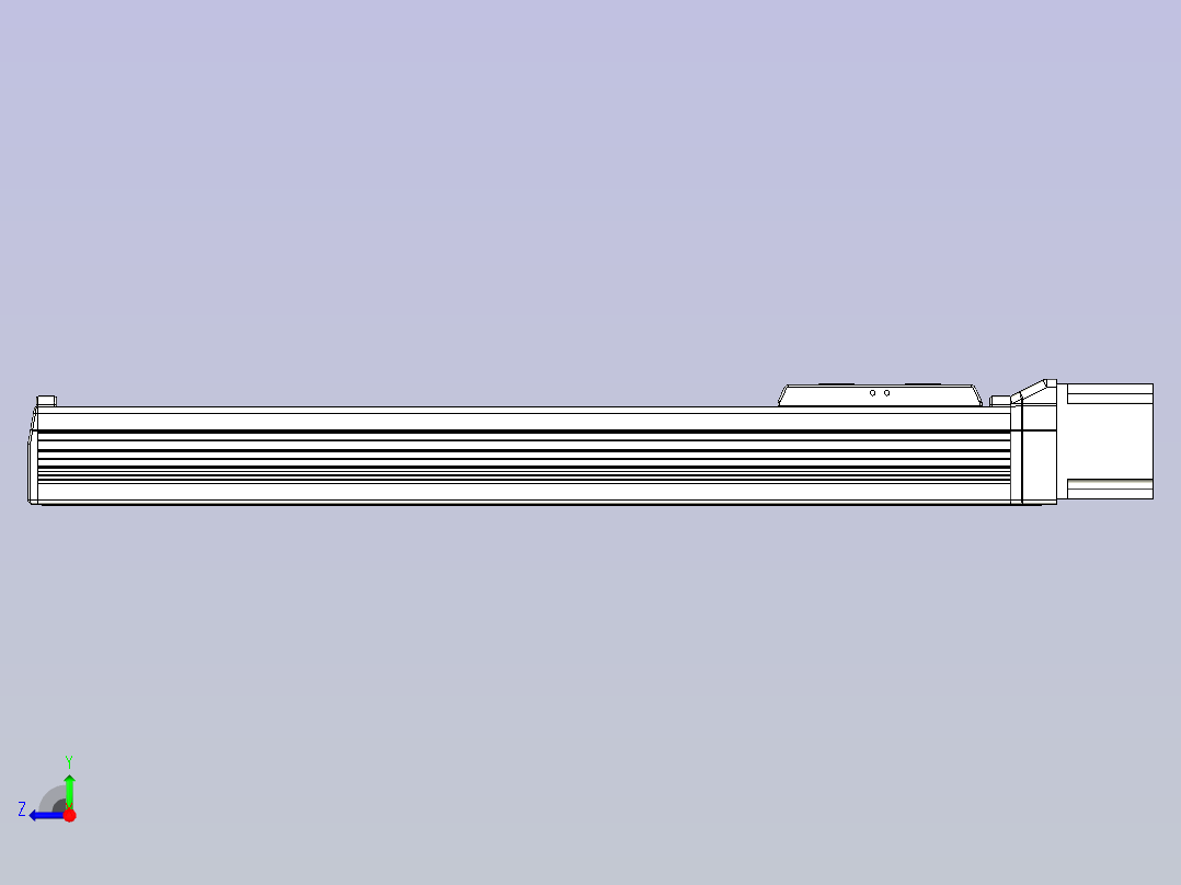 SMD65直连封闭式系列模组[SMD65-G-350L]右视图
