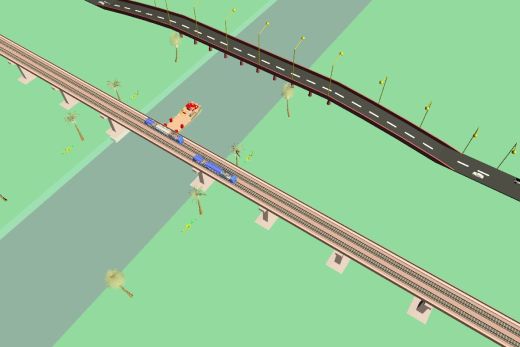 跨河的地铁铁路1快照2缩略图