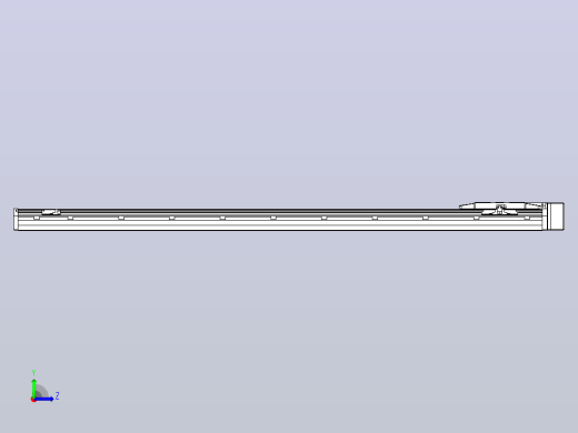 滚珠丝杠直线轴内置导轨TPA-GCR-150-2010C-L1300-ML-M75-N3左视缩略图