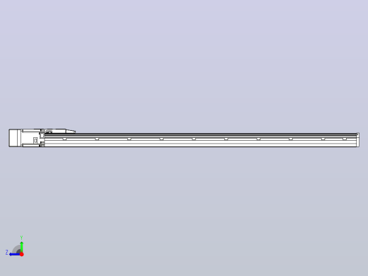 滚珠丝杠直线轴内置导轨TPA-GCR-150-2010C-L1300-ML-M75-N3右视缩略图