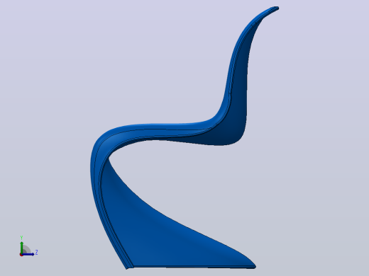 塑料椅左视缩略图