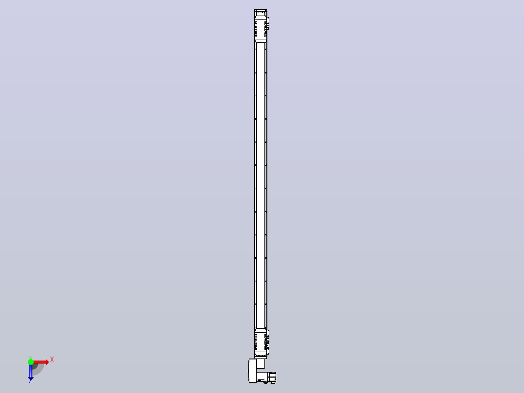 皮带直线轴双滑块型TPA-GCBS-50-P42-L600-QL-M10-N3俯视图