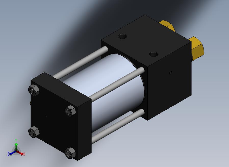 A46-液压气泵正等轴测图