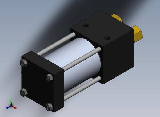 A46-液压气泵正等轴测缩略图