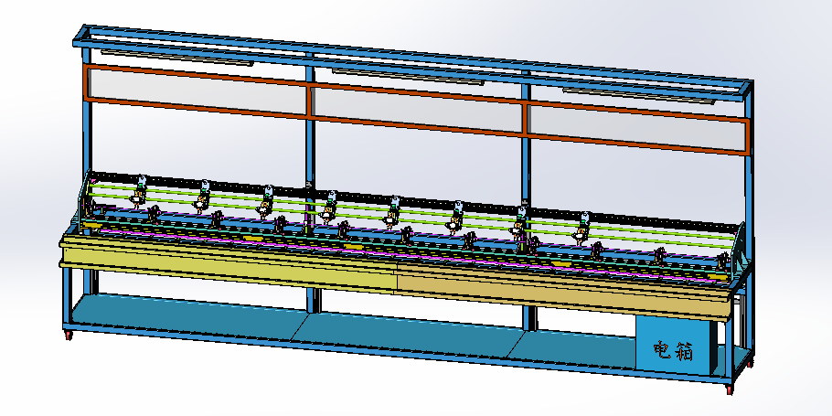 油管划线工装（sw18可编辑+工程图+bom单）