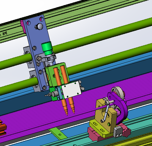 油管划线工装（sw18可编辑+工程图+bom单）