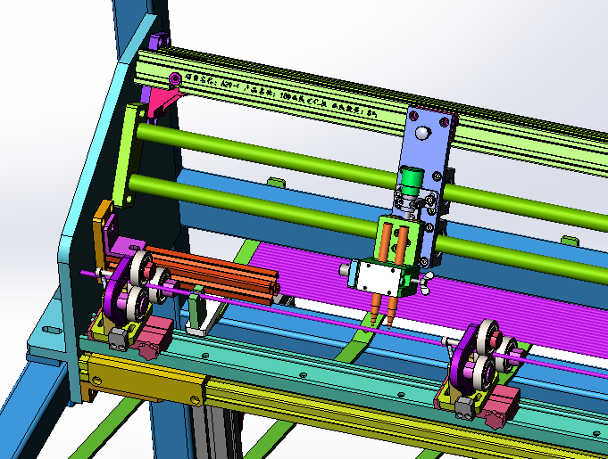油管划线工装（sw18可编辑+工程图+bom单）
