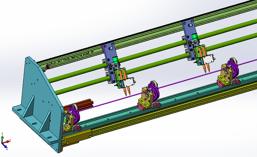 油管划线工装（sw18可编辑+工程图+bom单）
