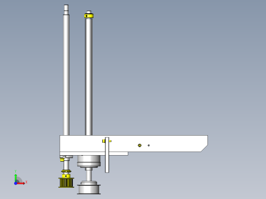 升降和翻转2轴搬运机构前视缩略图