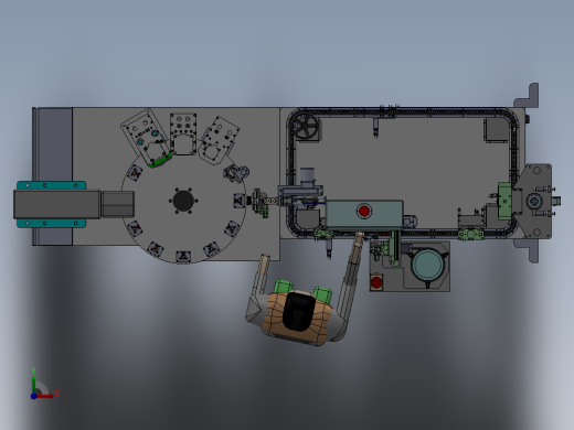 装配焊接检测打标一体机sw14前视缩略图