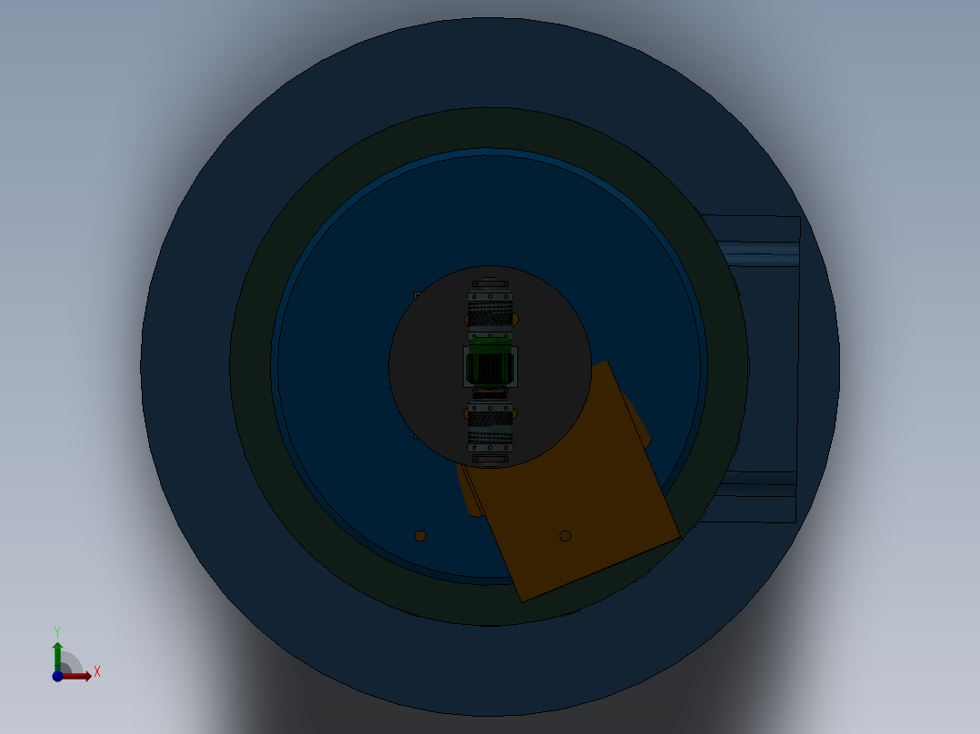 自行车立体车库 sw16前视图