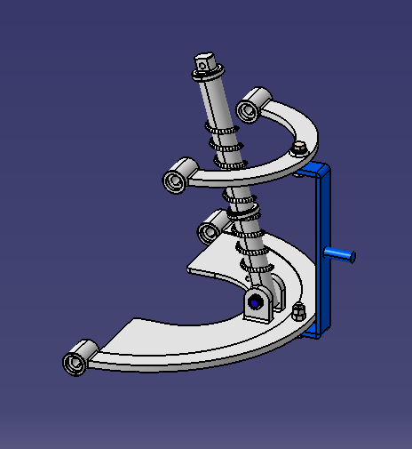汽车双横臂独立悬架的设计CAD图纸+SolidWorks三维设计图纸素材缩略图