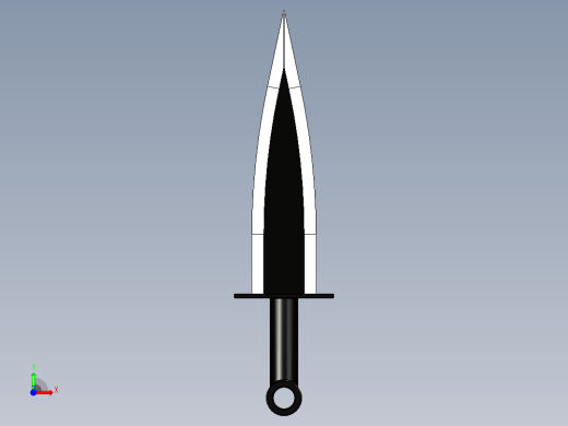 常见匕首模型前视缩略图