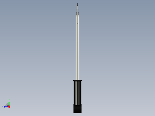 常见匕首模型右视缩略图