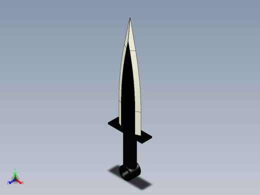 常见匕首模型正等轴测缩略图