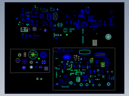 室内装修平面图库