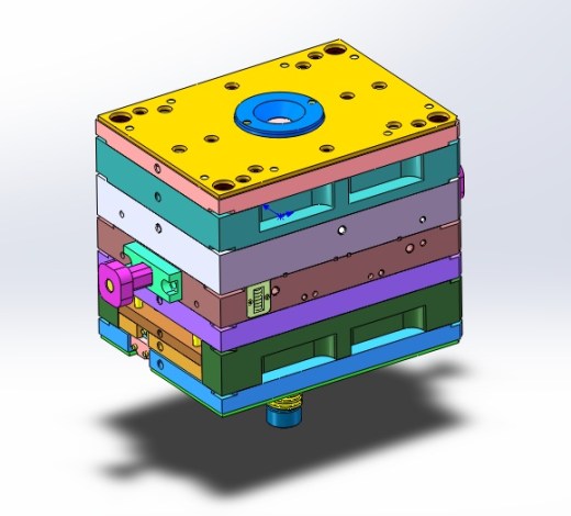 复杂的模具设计3D模型缩略图