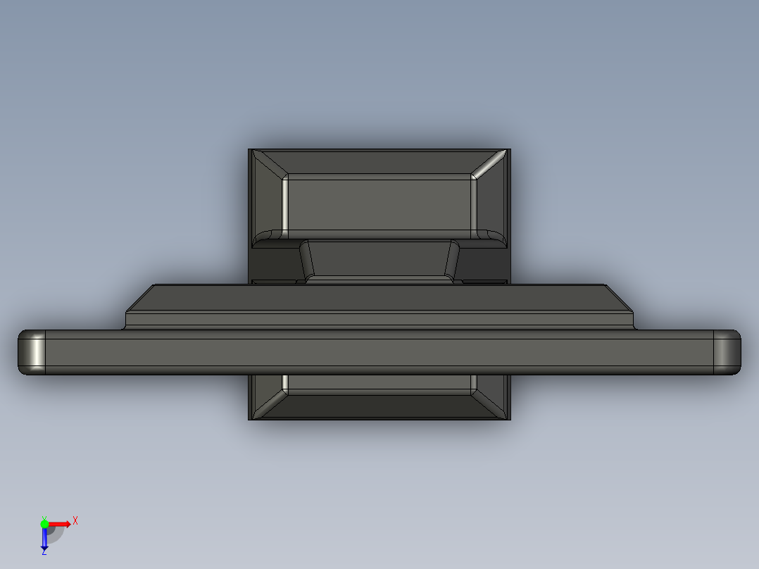 电脑显示器俯视图