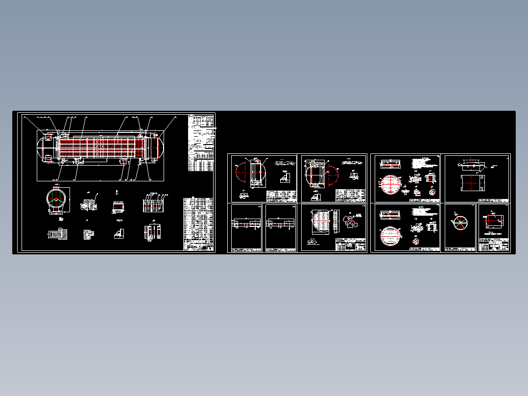 流量为135th卧式蒸汽冷凝器3