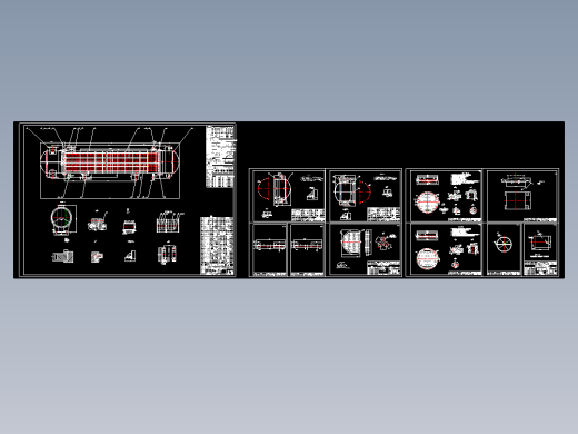 流量为135th卧式蒸汽冷凝器3