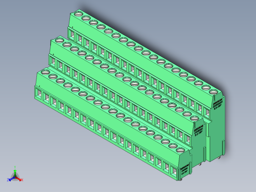 DEGSON DG500 系列 5.05.087.62mm 接线端子-DG500A3-5.0-57P-14-00AH