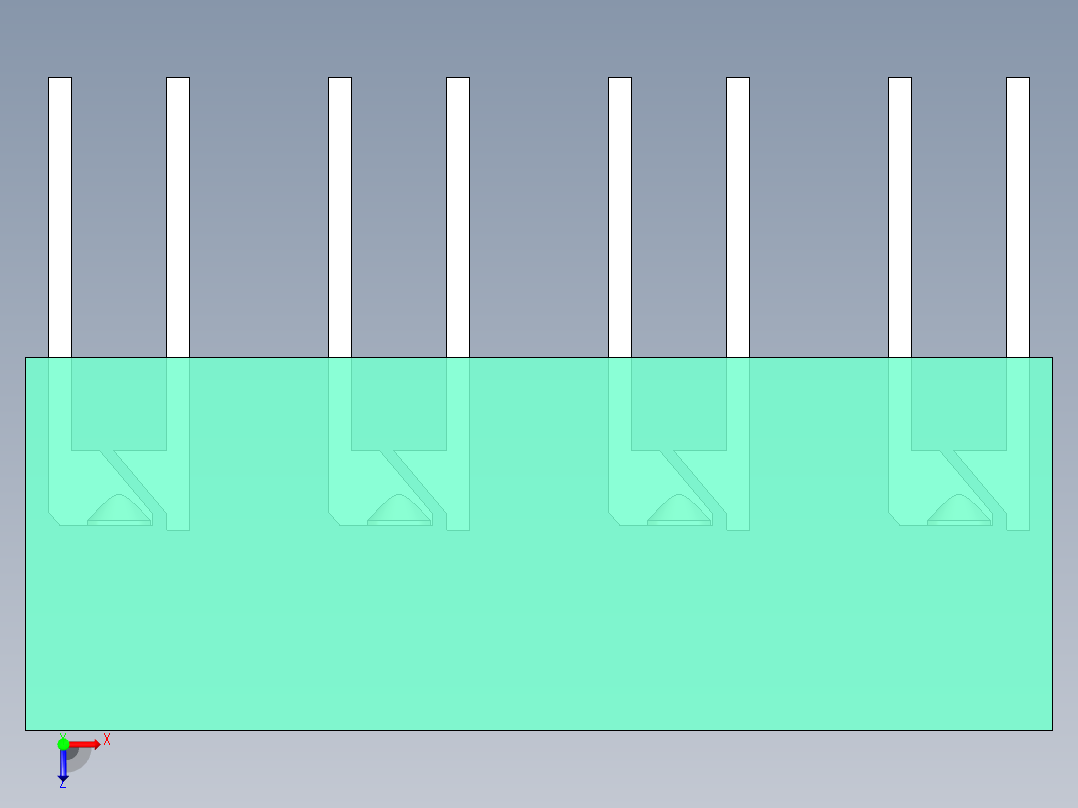 LED_L-895-8_Green_10x22mm俯视图