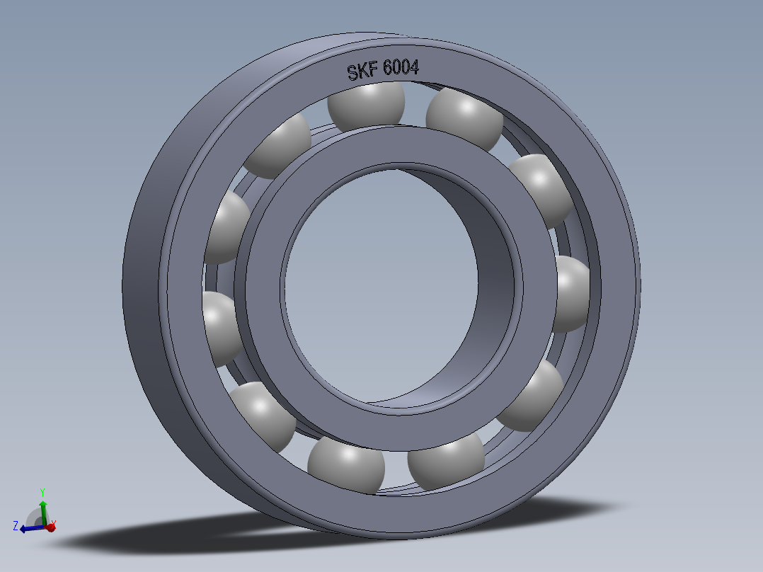 滚珠轴承-SKF BALL BEARING 6004 20x42x12