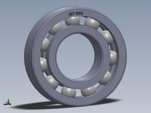 滚珠轴承-SKF BALL BEARING 6004 20x42x12