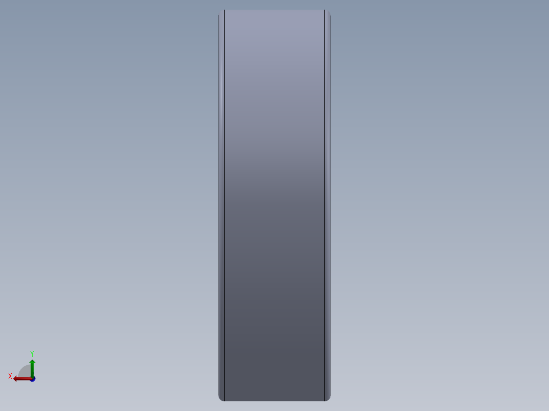 滚珠轴承-SKF BALL BEARING 6004 20x42x12后视图