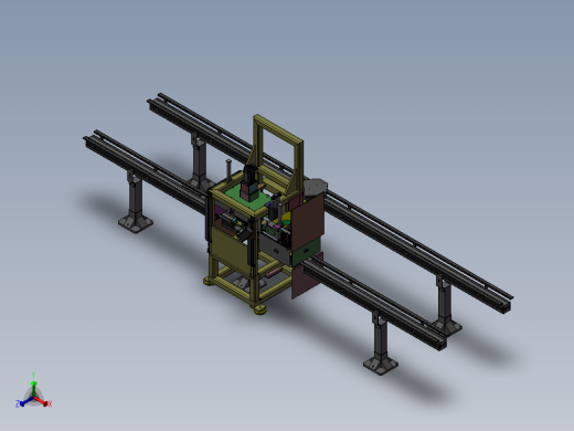 电池的电极的自动检测正等轴测缩略图