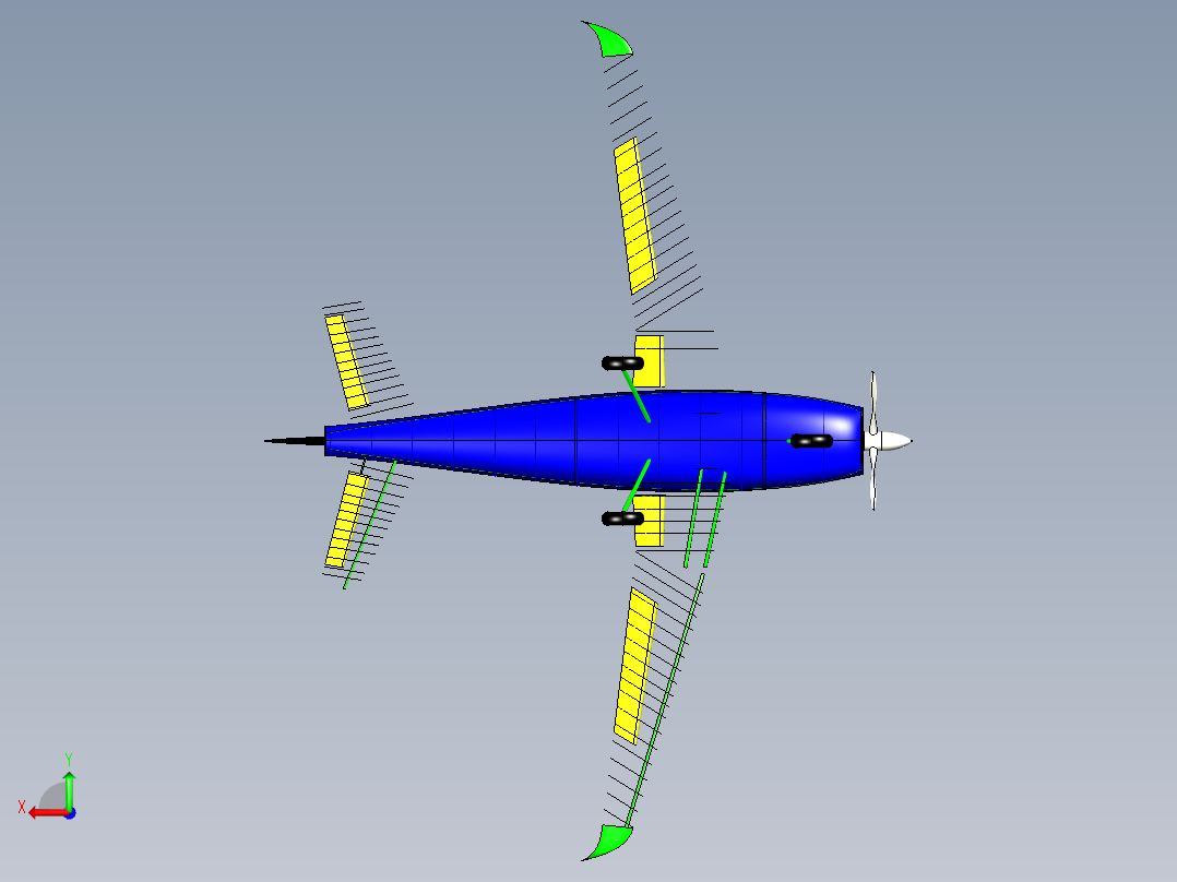 飞机1 (3)后视图