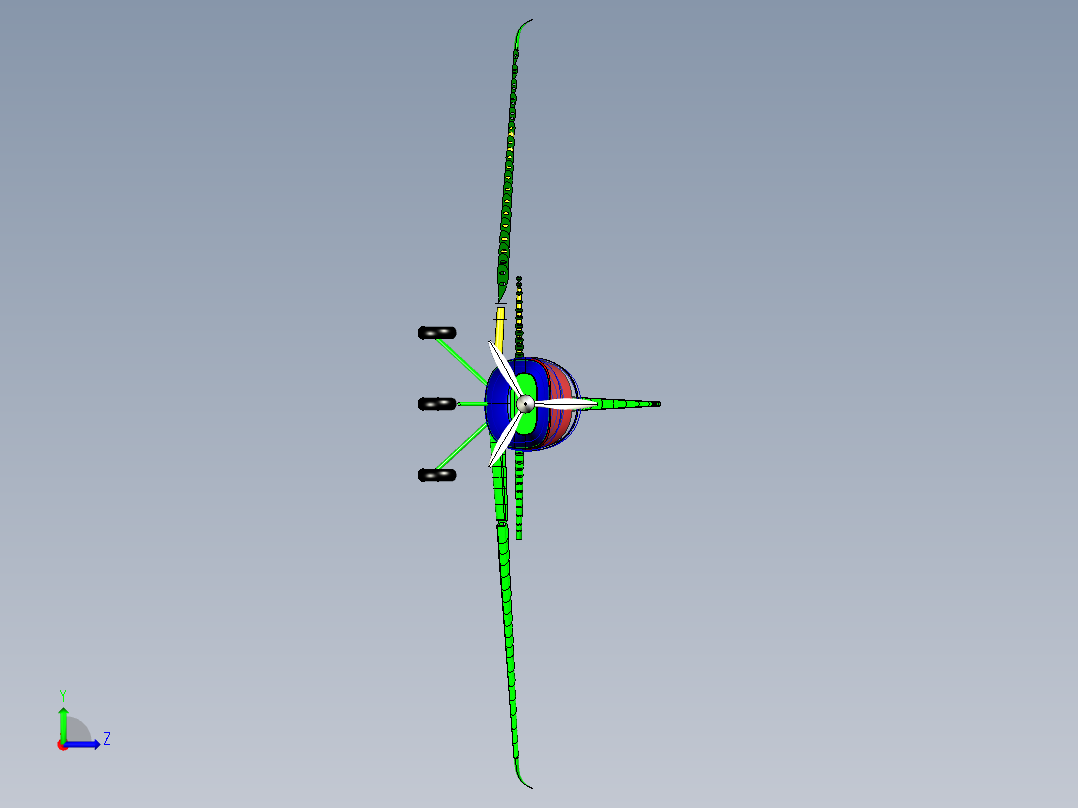 飞机1 (3)左视图