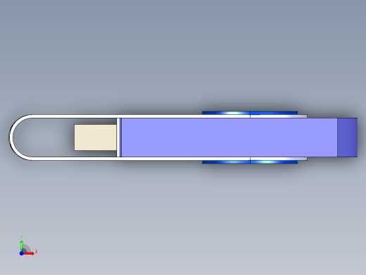 金士顿U盘模型前视缩略图