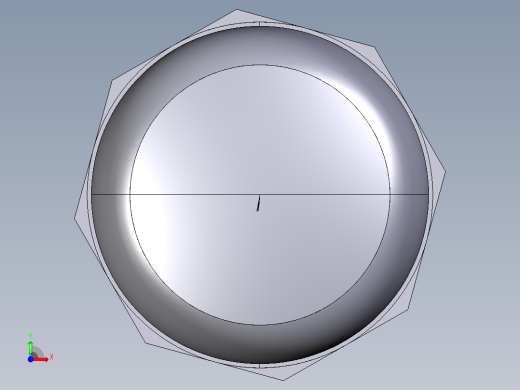 5CFV BSP螺纹端盖前视缩略图