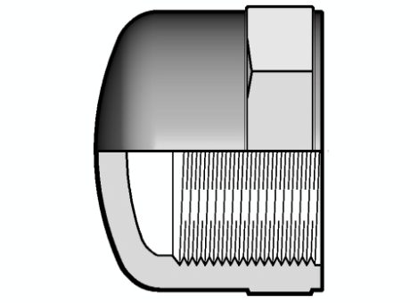 5CFV BSP螺纹端盖