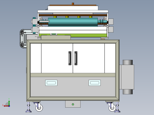 涂胶加热机后视缩略图