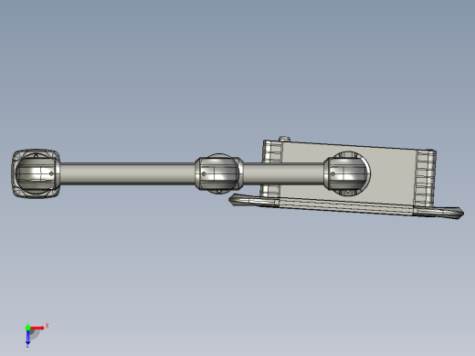 向下顶座+中间连接器+转角+箱体连接器+控制箱俯视缩略图