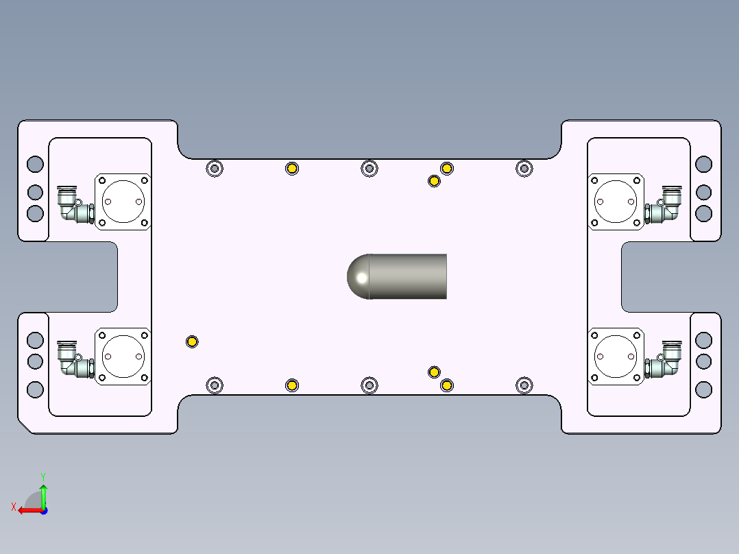 WATCH-手表CNC工装夹具三维模型CNC3-0701后视图