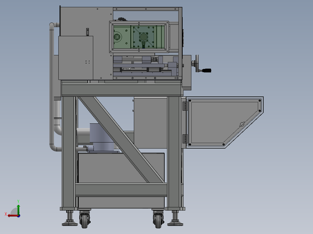 去镍机sw20可编辑后视图