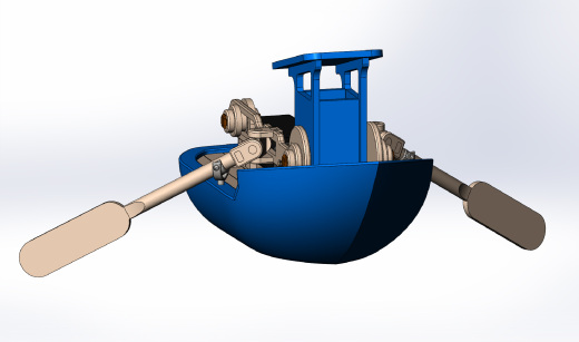 可动玩具船缩略图