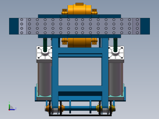 挤压机左视缩略图