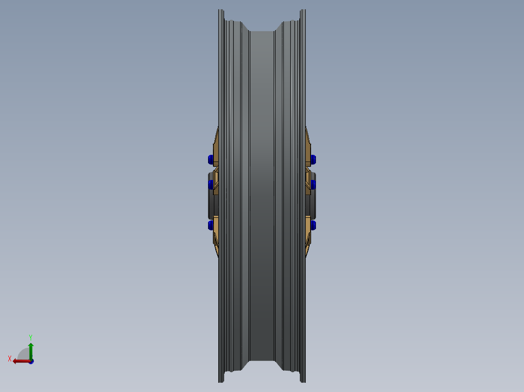 轮胎、车轮、轮毂(150)后视图