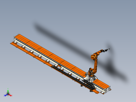 焊接机器人第七轴