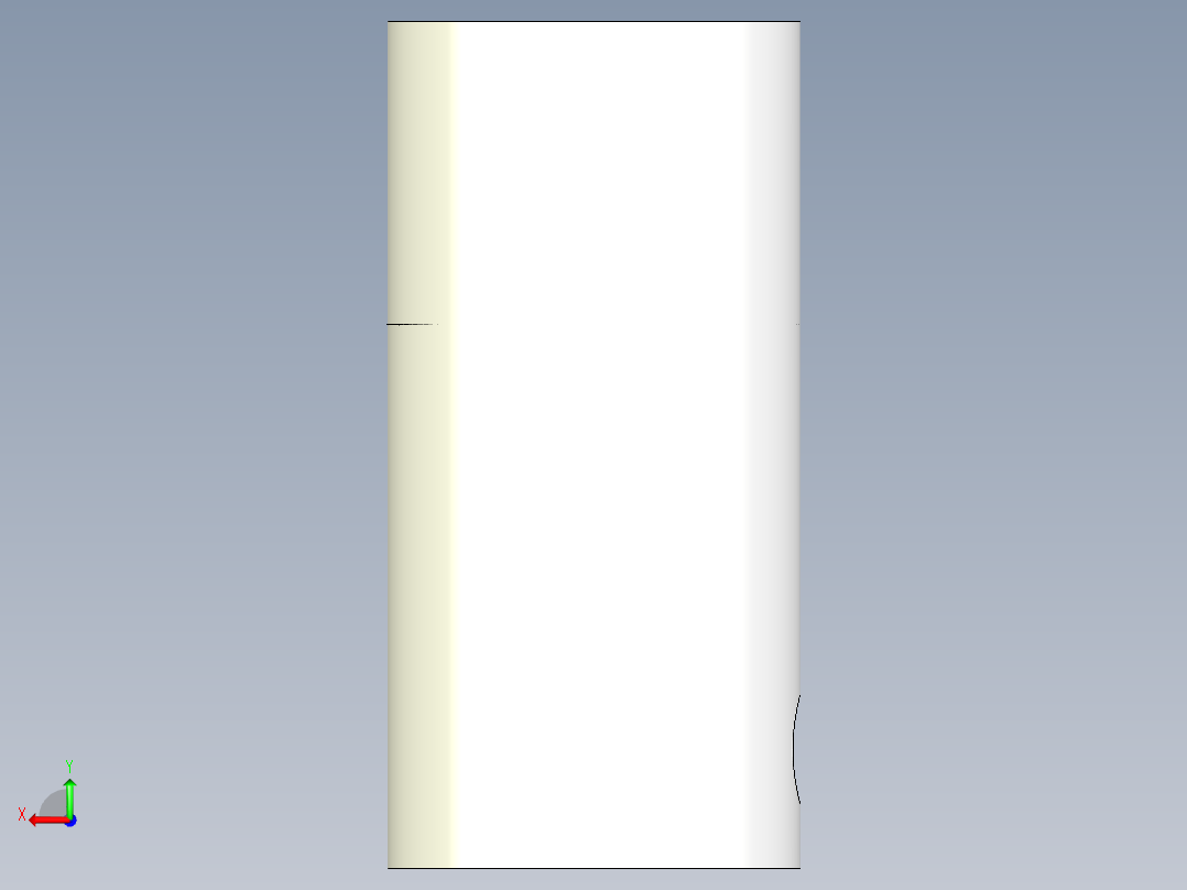 栗子去皮机后视图