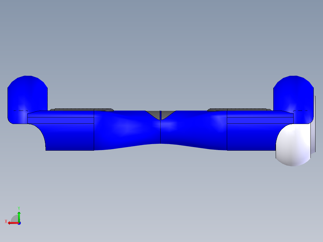 儿童平衡车后视图
