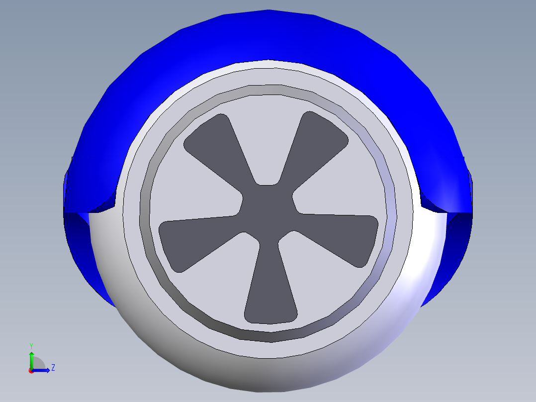 儿童平衡车左视图