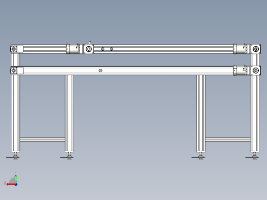 双层回流流水线后视缩略图
